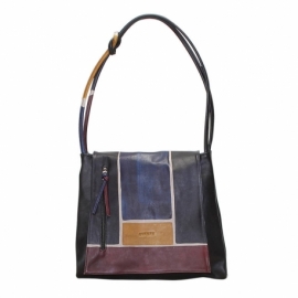 BORSA ACQUERELLO NERO SCALA