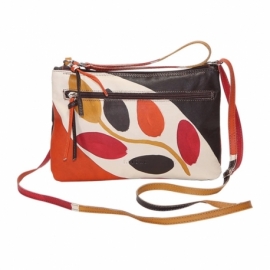 ACQUERELLO BROWN RAMO SMALL HANDBAG