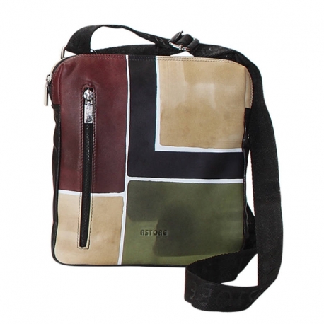 BUSINESS CAMOUFLAGE SQUARE ACROSS BODY BAG