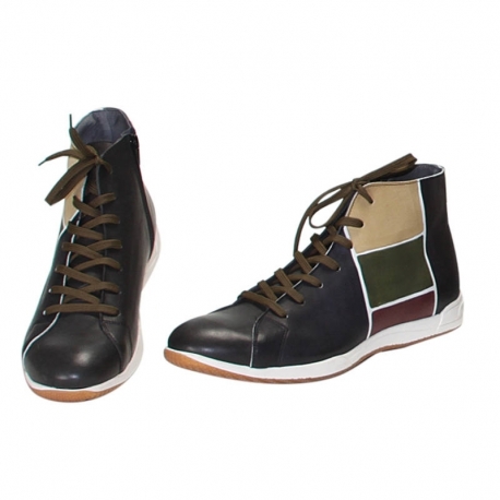 MAN SNEAKERS ACQUERELLO CAMOUFLAGE TRIS