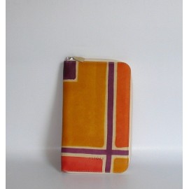 DOCUMENT-WALLET PLATINUM GEOMETRIC