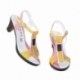ACQUERELLO PINK TRIS SANDALS