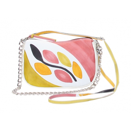 BORSA ACQUERELLO PINK RAMO