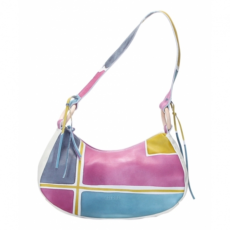ACQUERELLO ICE GEOMETRICO HANDBAG