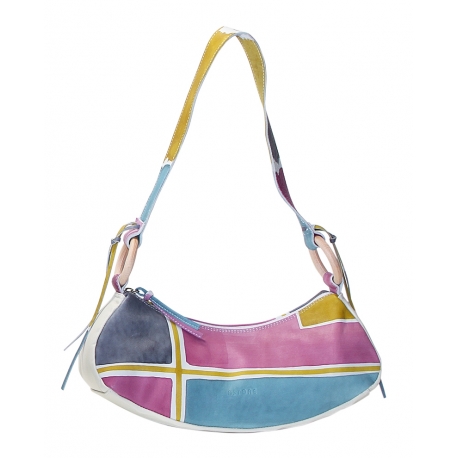 ACQUERELLO ICE GEOMETRICO SMALL HANDBAG