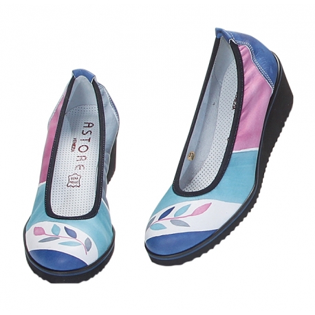 ACQUERELLO CRISTALLO RAMO BALLERINA PUMPS
