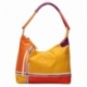 BORSA ACQUERELLO PLATINO GEOMETRICO
