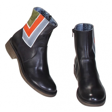 ACQUERELLO GYM CITY ANKLE BOOTS
