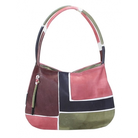BORSA ACQUERELLO AURORA SQUARE