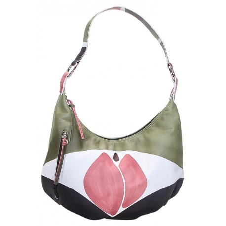 BORSA ACQUERELLO AURORA TULIPANO