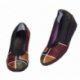 ACQUERELLO FORESTA SQUARE BALLERINA PUMPS