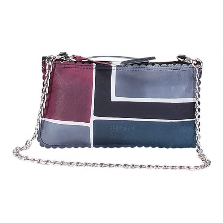 ACQUERELLO WINE SQUARE HANDBAG