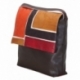 BORSA TRACOLLA ACQUERELLO BROWN SQUARE