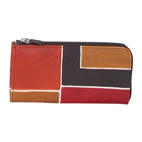 PORTAFOGLIO BROWN SQUARE