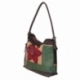ACQUERELLO MARRONE FIORE HANDBAG