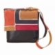 BORSA TRACOLLA ACQUERELLO GRATA BROWN SQUARE
