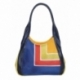 ACQUERELLO BLUE CITY HANDBAG