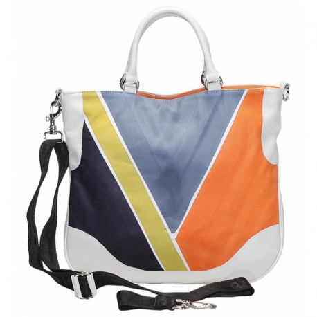 ACQUERELLO SICILY TRIANGOLO HANDBAG