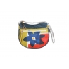 ACQUERELLO BLUE FLOWER HANDBAG