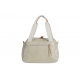 ACQUERELLO IVORY FLOWER HANDBAG