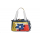 ACQUERELLO BLUE FLOWER HANDBAG