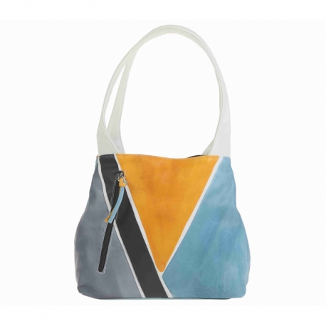 ACQUERELLO SOLE TRIANGOLO HANDBAG