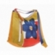 BORSA ACQUERELLO BLU FIORE