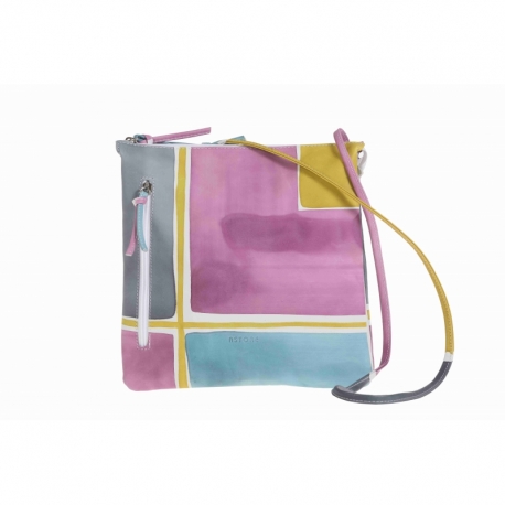 BORSA ACQUERELLO TRACOLLA ICE GEOMETRICO