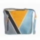 BORSA TRACOLLA ACQUERELLO SOLE TRIANGOLO