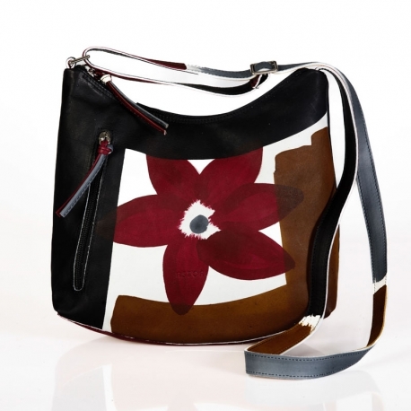 BORSA ACQUERELLO TERRA FIORE