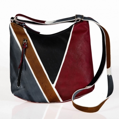 ACQUERELLO TERRA TRIANGOLO HANDBAG