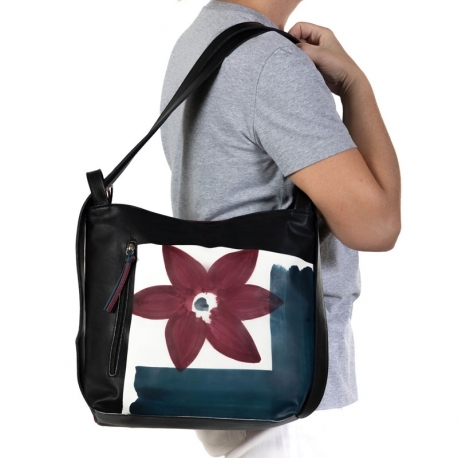 BORSA-ZAINO ACQUERELLO WINE FIORE