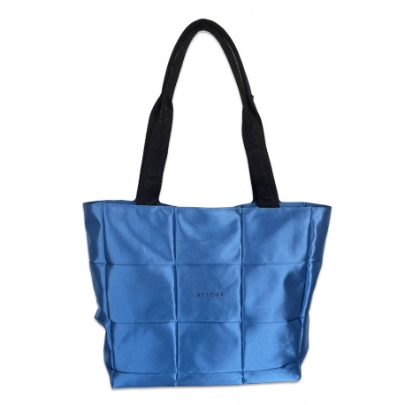 CITY BLUE SQUARE SHOPPER BAG
