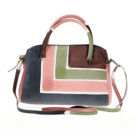 ACQUERELLO AURORA CITY HANDBAG SMALL