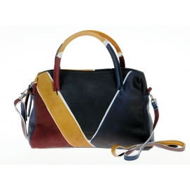 BORSA PICCOLA ACQUERELLO INVERNO TRIANGOLO