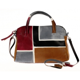 ACQUERELLO TERRA SQUARE HANDBAG SMALL