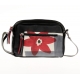 BORSA ACQUERELLO BLACK FIORE