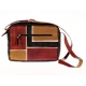 ACQUERELLO BROWN SQUARE HANDBAG