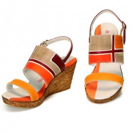 SANDALI ZEPPA ACQUERELLO DUNE GEOMETRICO