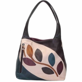 BORSA ACQUERELLO PLATINO RAMO