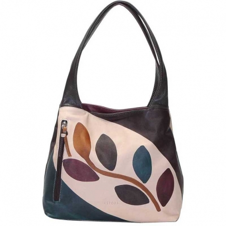 BORSA ACQUERELLO PLATINO RAMO