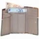 WALLET TAUPE SQUARE