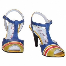 SANDALI ACQUERELLO BLU ALBA