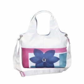 BORSA ACQUERELLO CRISTALLO FIORE