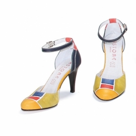 SANDALI ACQUERELLO BLU SCALA