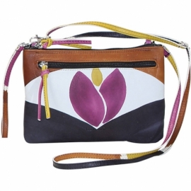 ACQUERELLO LIME TULIPANO SMALL HANDBAG