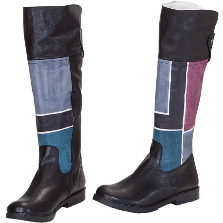 STIVALI ACQUERELLO WINE SQUARE