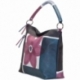 HANDBAG ACQUERELLO WINE FIORE
