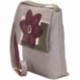 BORSA TRACOLLA ACQUERELLO TAUPE FIORE