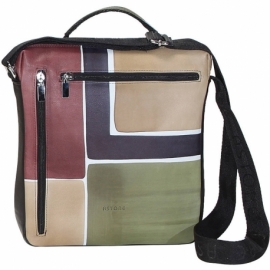 BORSA TRACOLLA BUSINESS CAMOUFLAGE SQUARE